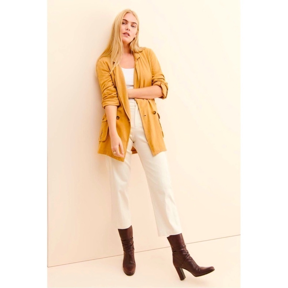 FREE PEOPLE Charly Blazer Dirty Chai